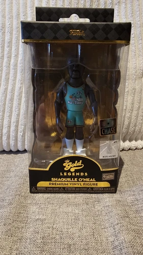 Funko NBA Gold Legends Shaquille O'Neal 12” CHASE Blue All Star Jersey  SHAQ