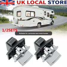 For Elddis Compass Caravan, Motorhome Chrome Drawer or Locker Door Release Catch