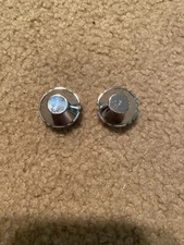 KKT LIGHTING FMX LMX PEDAL DUST CAPS CHROME OLD SCHOOL BMX GT HUTCH