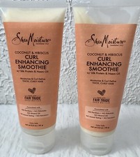 Shea Moisture Curl Enhancing Smoothie Coconut Hibiscus Hair 3.2 Oz Ea LOT OF 2