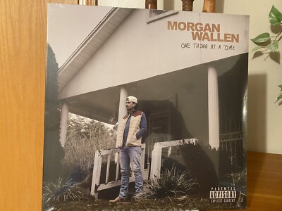 Morgan Wallen - One Thing At A Time Exclusive Green Colored Vinyl 3LP  SEALED!