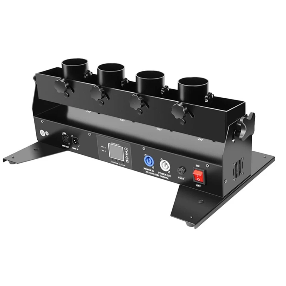 4Shots Confetti Cannon Launcher DMX Remote Stage Effect For Disco Club Reveal 8M - Image 3 of 4