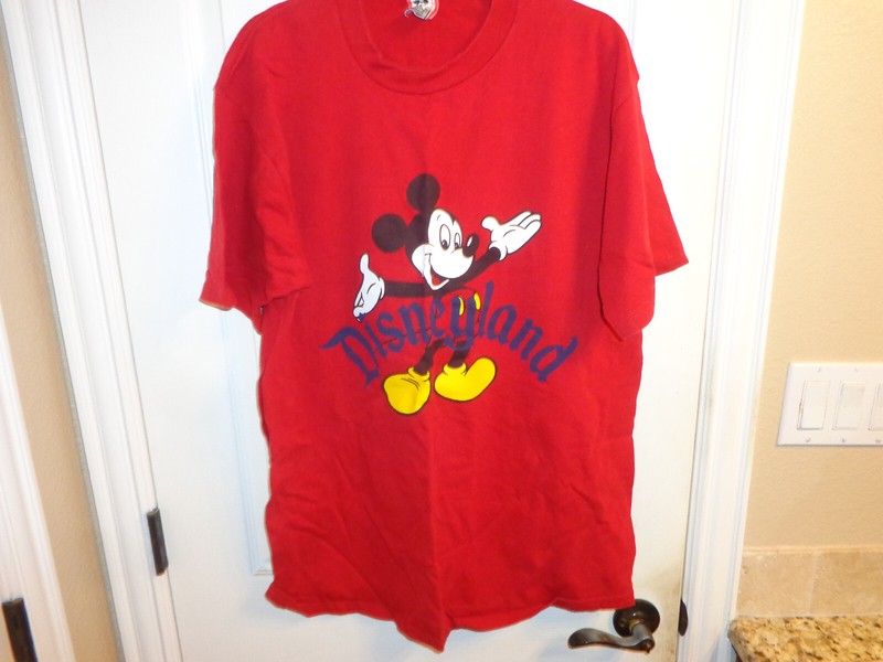 Mickey Mouse red t shirt xl never worn
