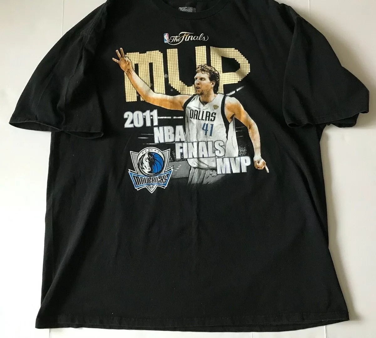 RARE Vintage Authentic 2011 NBA Finals MVP Dirk Nowitzki Dallas