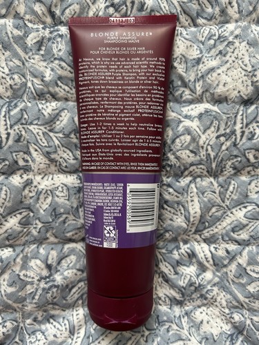 NEXXUS BLONDE ASSURE Color Toning Purple Shampoo - 8.5 fl. oz. - Picture 2 of 9