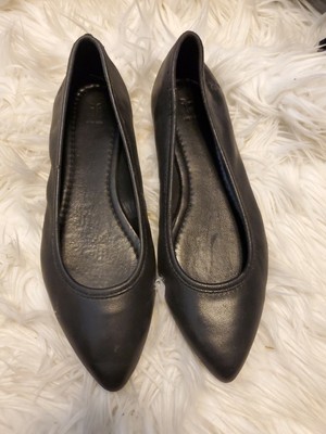frye regina leather ballet flat