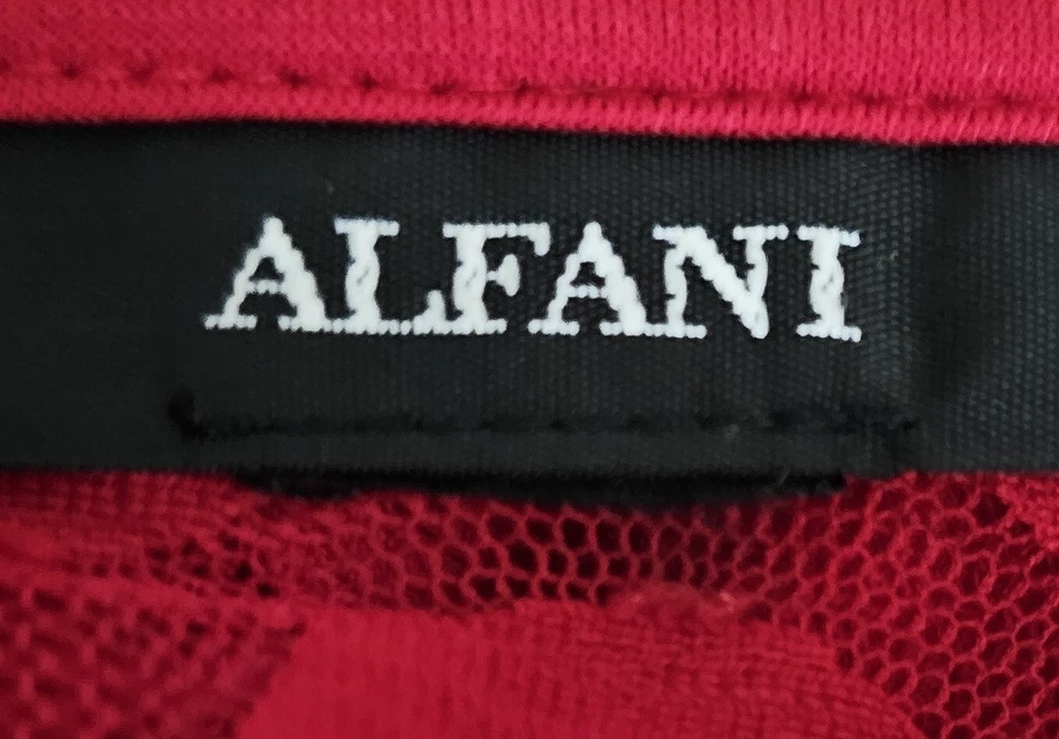 Camisa Top Blusa Para Mujer Alfani Talla M Mediana L Grande Manga 3/4 Cuello Redondo Forrada Foto 2 de 4