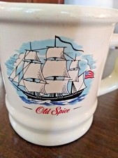 OLD SPICE SHIP GRAND TURK CERAMIC SHAVING MUG CERAMIC VTG