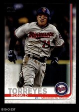 2019 Topps #537 Ronald Torreyes  Twins 8 - NM/MT