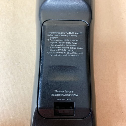 Cox URC-8820-MOTO Remote Control for TV DVD Blu-Ray VCR - Picture 4 of 10