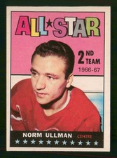 NORM ULLMAN ALL-STAR 1967-68 TOPPS 67-68 #132 EX          98006