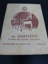 programme, au madeleine ,la salle des grandes exclusivités  (samg)----