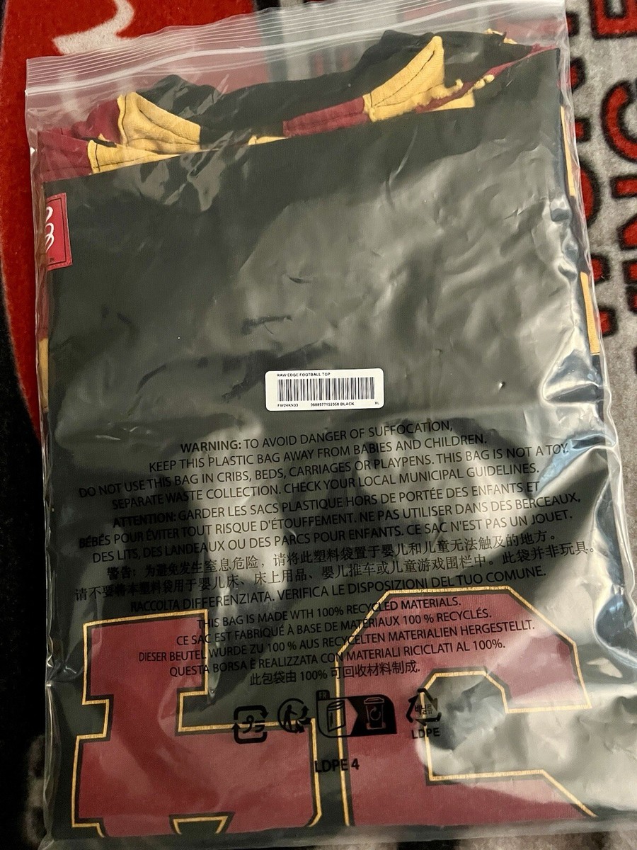 Supreme Patchwork Yoke Football Top size XL Black | eBay Supreme Patchwork Yoke Football Top size XL Black | eBay