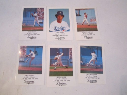 (30) 1981 POLICE BASEBALL CARDS - ASSORTED - MINT - OFC-5 - Picture 7 of 10