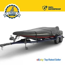 Seal Skin Heavy Duty Pro Bass Boat Cover, Waterproof & UV Resistant, Snug Fit