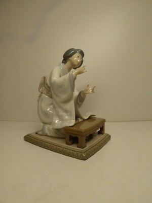 LLADRO CHINESE GIRL PORCELAIN SPAIN VINTAGE FIGURINE | eBay
