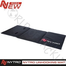Nytro Unhooking Mat Match Carp Coarse Fishing Black Landing Mat 100cm x 48cm