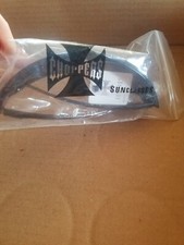 Choppers Motorcycle Sunglasses - Black Frame Black Lens