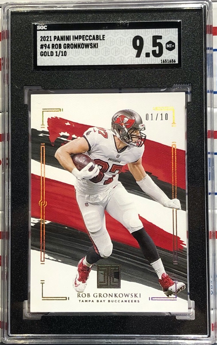 perirokoページ 2021 PANINI IMPECCABLE ROB GRONKOWSKI, #94, GOLD PARALLEL, SERIAL
