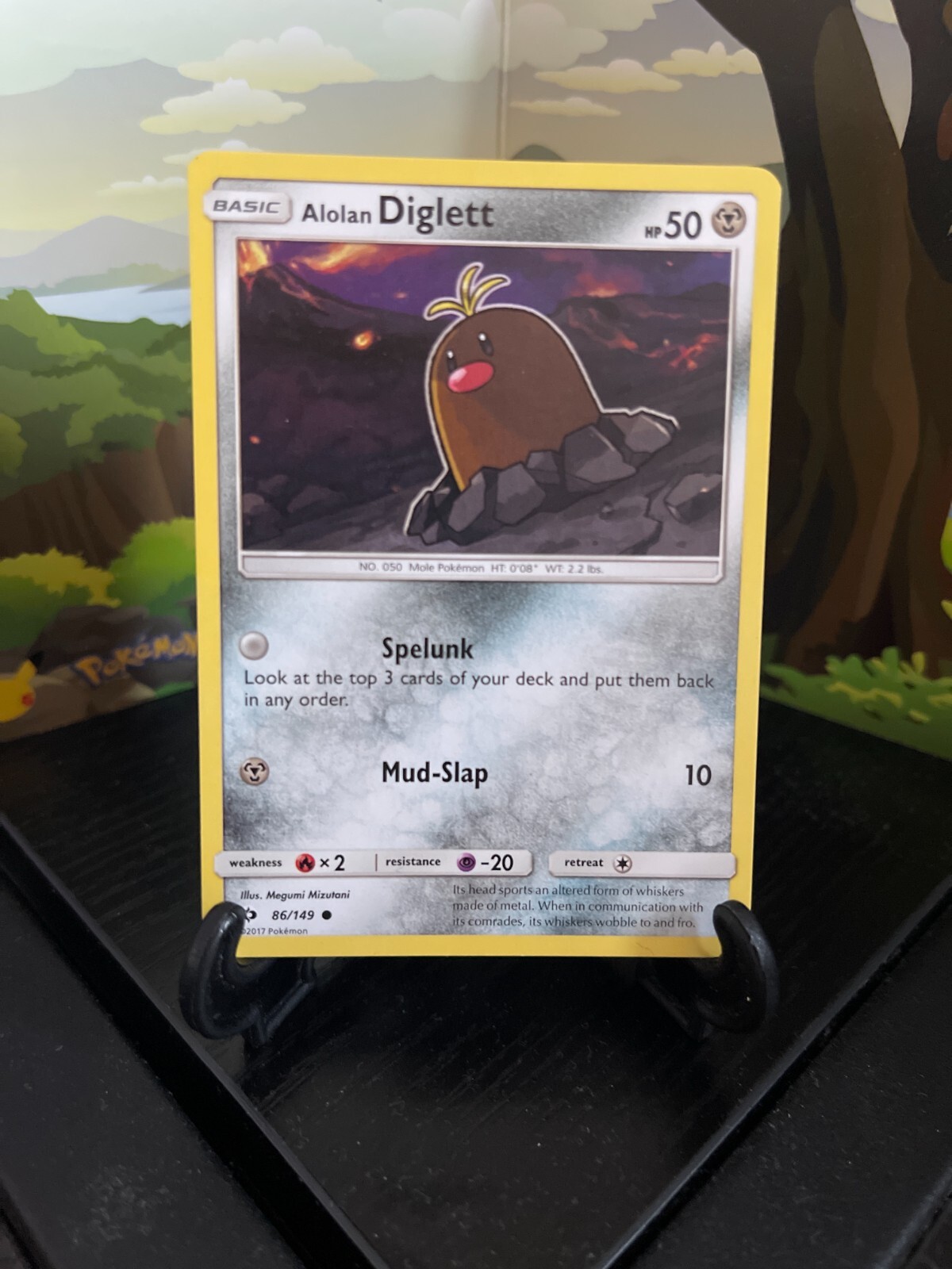 Alolan Diglett 86/149 - Sun & Moon - Common - Pokemon Card TCG - LP