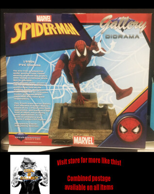 MARVEL Spider-man 1990s PVC Diorama Spiderman | eBay UK