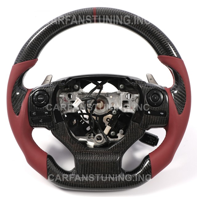 Carbon Fiber Steering Wheel For Lexus IS 250 350 GS NX RC CT F Sport eBay