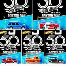 50th favorites hot wheels