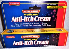 Natureplex Maximum Relief Medicated Anti-Itch Cream Lot of 1, 2, 3 & 6 (1.5 Oz)*