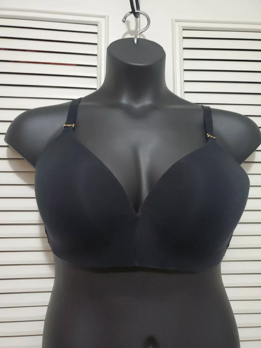 THIRD LOVE Black 24/7 Pima Cotton Wireless Bra Size 42C