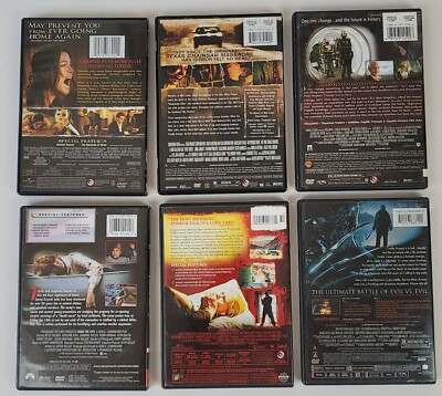LOT 6 ADULT HORROR THILLER DVD, Freddy vs. Jason, Wolf Creek
