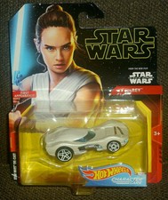 HOT WHEELS DISNEY STAR WARS CHARACTER CARS REY FYT25-0910