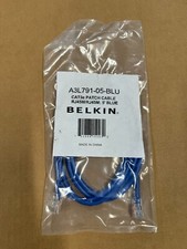 Belkin 5ft CAT5e patch cable A3L791-05-BLU