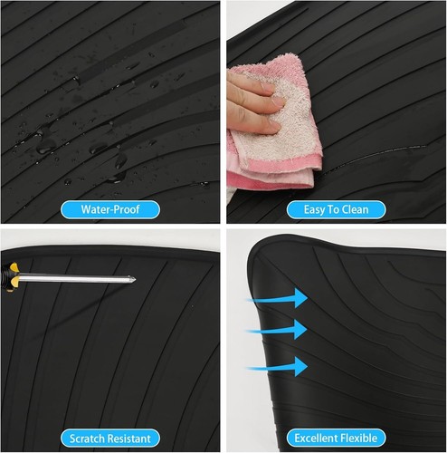 2020-25 Mercedes Benz GLB 250/GLB 200/GLB AMG All Weather RUBBER Floor Mats ⭐F4⭐ - Picture 7 of 8