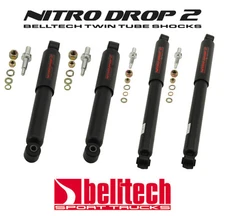73-87 Chevy/GMC C10 Nitro Drop 2 Front/Rear Shocks for 2-5"F & 4-7" Rear Drop
