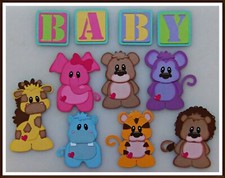 Baby Animals Premade Paper Piecing Embellishments for Pages PCC