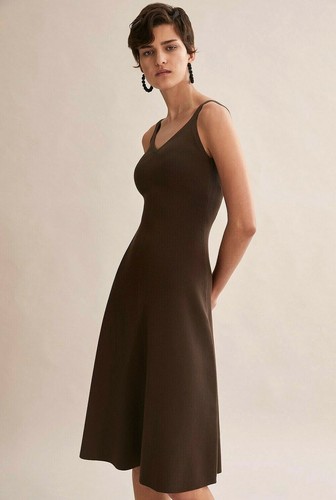 NWT COUNTRY ROAD Rib Slip Knit DRESS S 