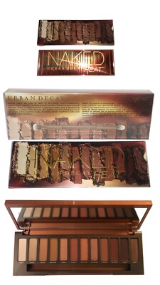 URBAN DECAY EYESHADOW PALETTE NAKED HEAT, Neu Pinsel fehlt