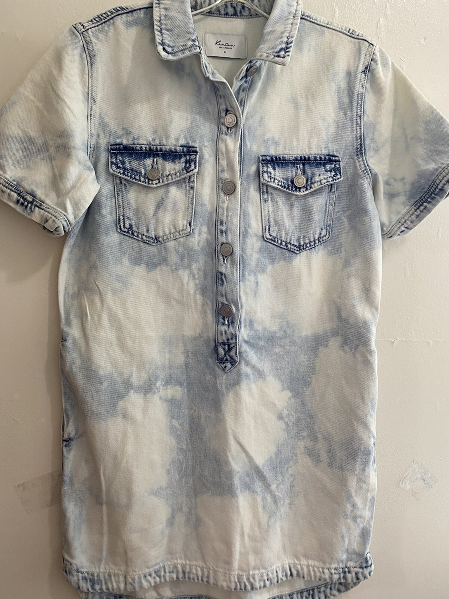 kancan denim dress V-Neck Denim Cami Dress Light / L