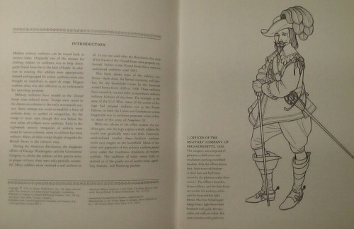 DOVER American Military Uniforms 1639-1968 adult coloring Peter Copeland VTG 70s - Picture 4 of 8