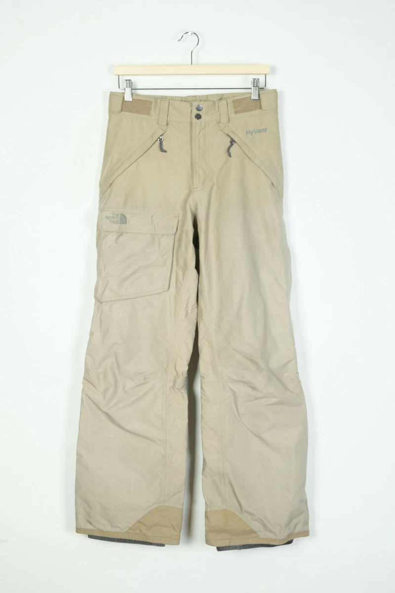 Mens The North Face Hyvent Ski Beige Pants Size S