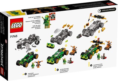 LEGO Ninjago Lloyd's Race Car EVO #71763 inc. Python Dynamite BNIB