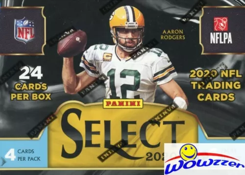 2020 Panini Select Football EXCLUSIVE Sealed Blaster Box-3 BLUE PRIZM DIE-CUTS! 