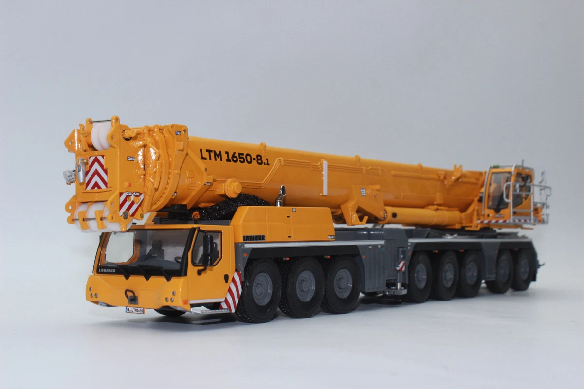 WSI 52-2042 Ltm 1650 8.1 Mobile Crane Car Crane 8 Axle 1:50 New IN Boxed 54-2010