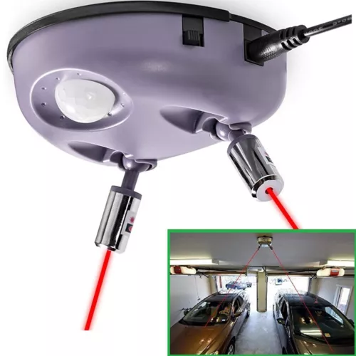 2 Car Laser Garage Auto Parking Sensor Assist Aid Guide Stop Light System