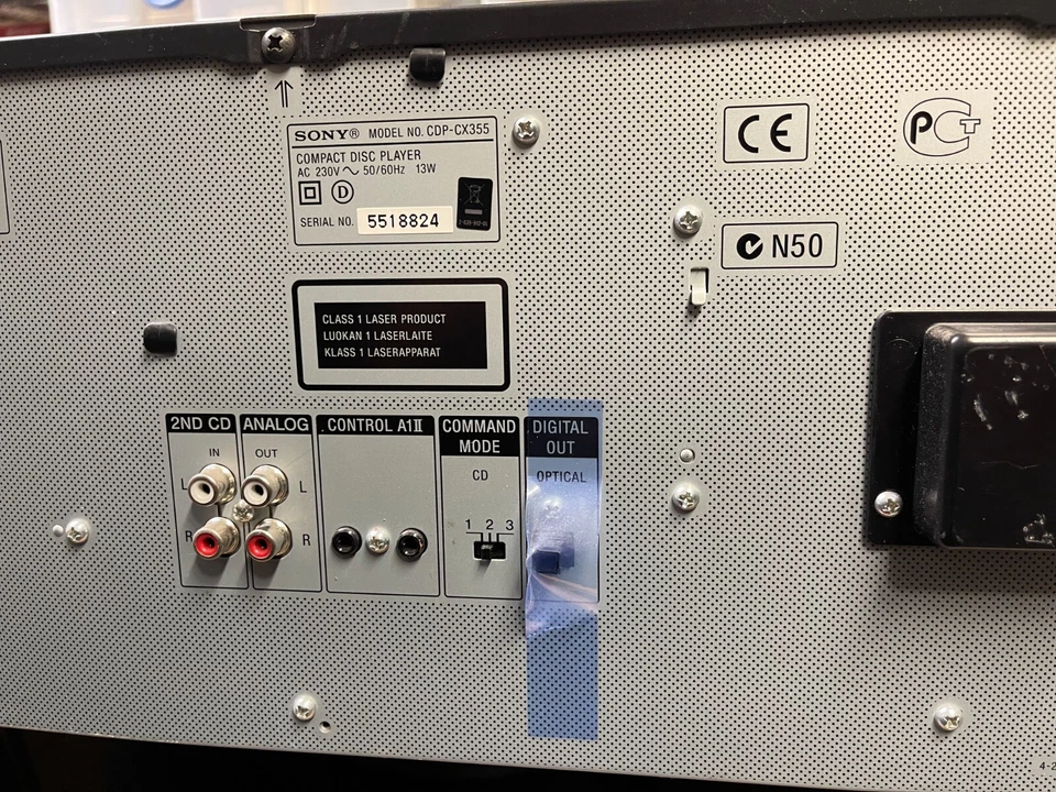 SONY CDP-CX355 Lecteur de disque compact  Megastorage 300CD Sans TCDE - Photo 4/4