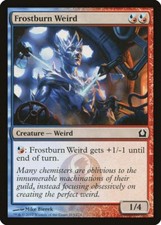 FROSTBURN WEIRD X 4 N/M- RETURN TO RAVNICA MAGIC THE GATHERING