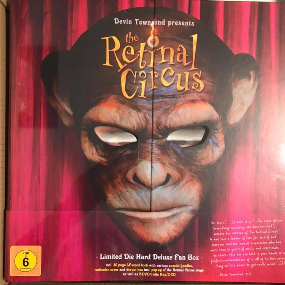 Devin Townsend 限定BOX 直筆サイン付 Devin Townsend un-boxes 'The Retinal Circus' deluxe fan box | eBay