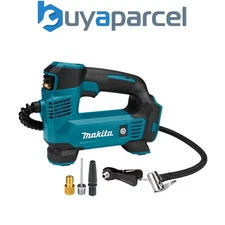 Makita DMP180Z 18V LXT Lithium Ion Cordless Inflator Digital Bare + Adapters
