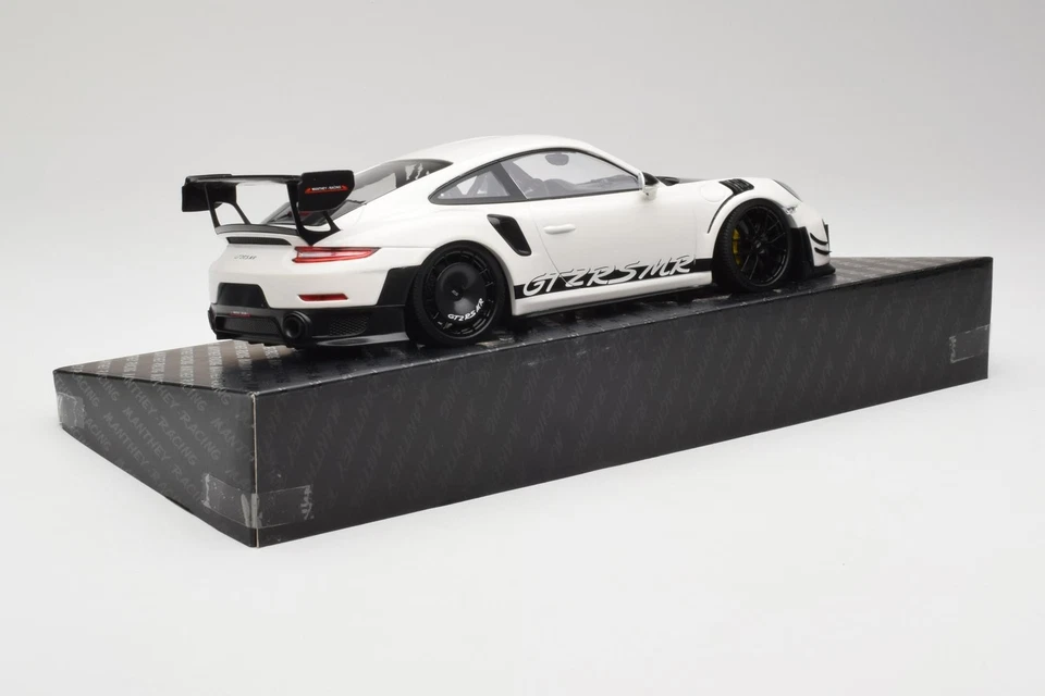MR-911-GT3RS-1801 Porsche 911 991.2 GT3 RS Manthey Racing Blanco Minichamps 1/18 Foto 3 de 4