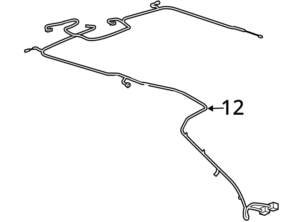 SE ADAPTA A ARNÉS PONTIAC GRAND PRIX 2004-2008 ASM QTR CTSY y RDG 10340112 - NUEVO OEM Foto 3 de 3